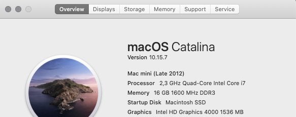 Mac Mini 2012 SSD256 + 1TB, Computers en Software, Apple Desktops, HDD en SSD, 2 tot 3 Ghz, Ophalen of Verzenden, Zo goed als nieuw