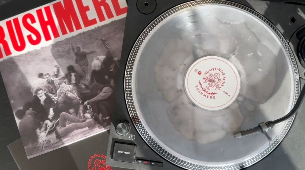 Vinyl LP Mumford & Sons Rushmere METALLIC LIQUID FILLED NEW, LP, Pop, Limited edition, Ophalen of Verzenden