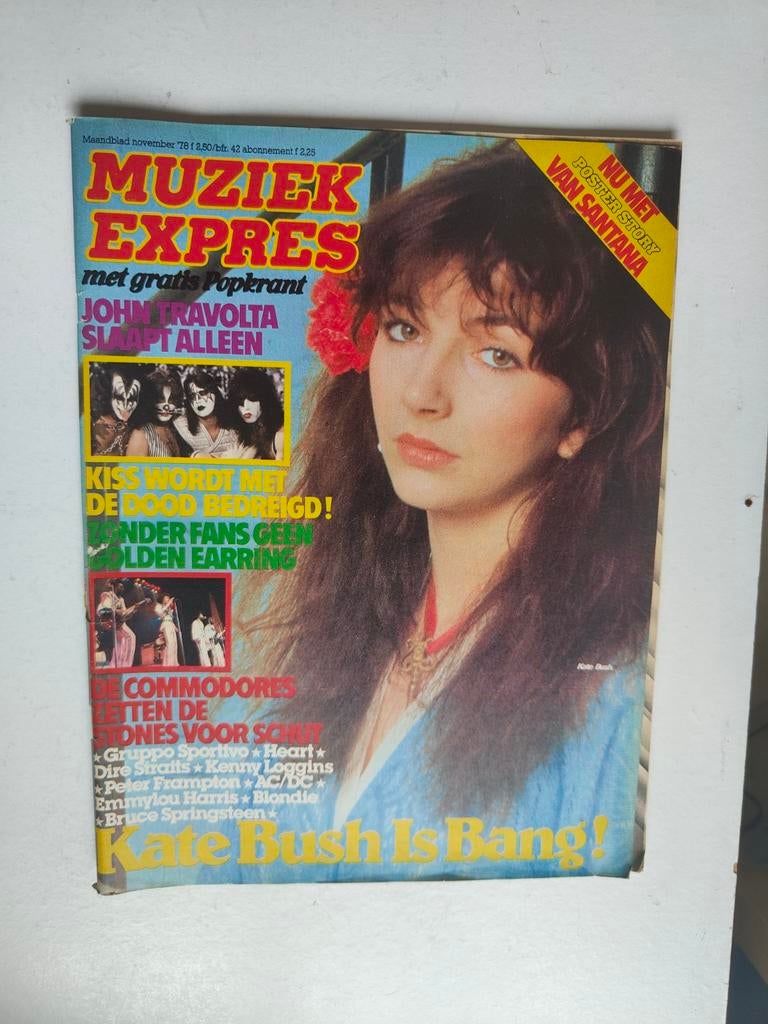 Muziek Expres november 1978, Ophalen of Verzenden, 1960 tot 1980, Tijdschrift