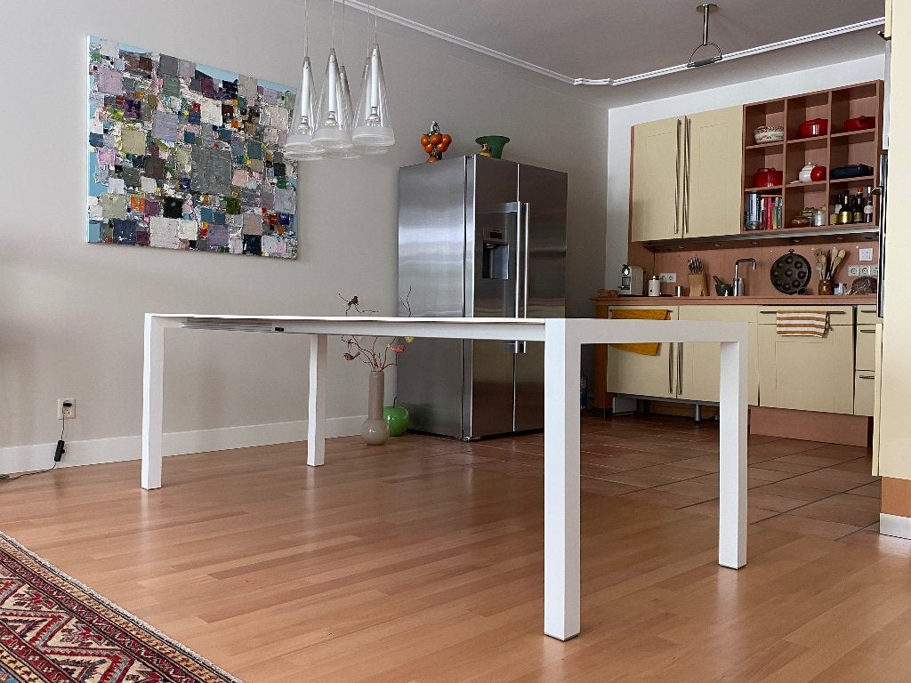 Kristalia sushi uitschuifbare eettafel van Bartoli Design, Huis en Inrichting, Tafels | Eettafels, 200 cm of meer, Zo goed als nieuw