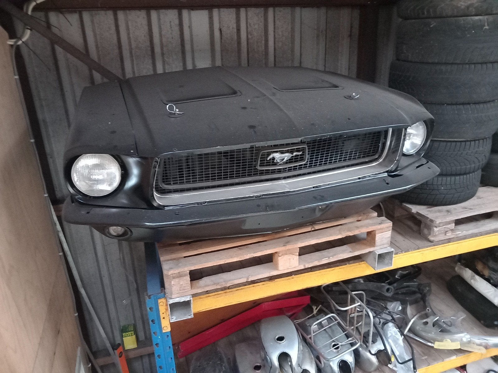 voorkant ford mustang voor mancave, Ophalen, Auto's