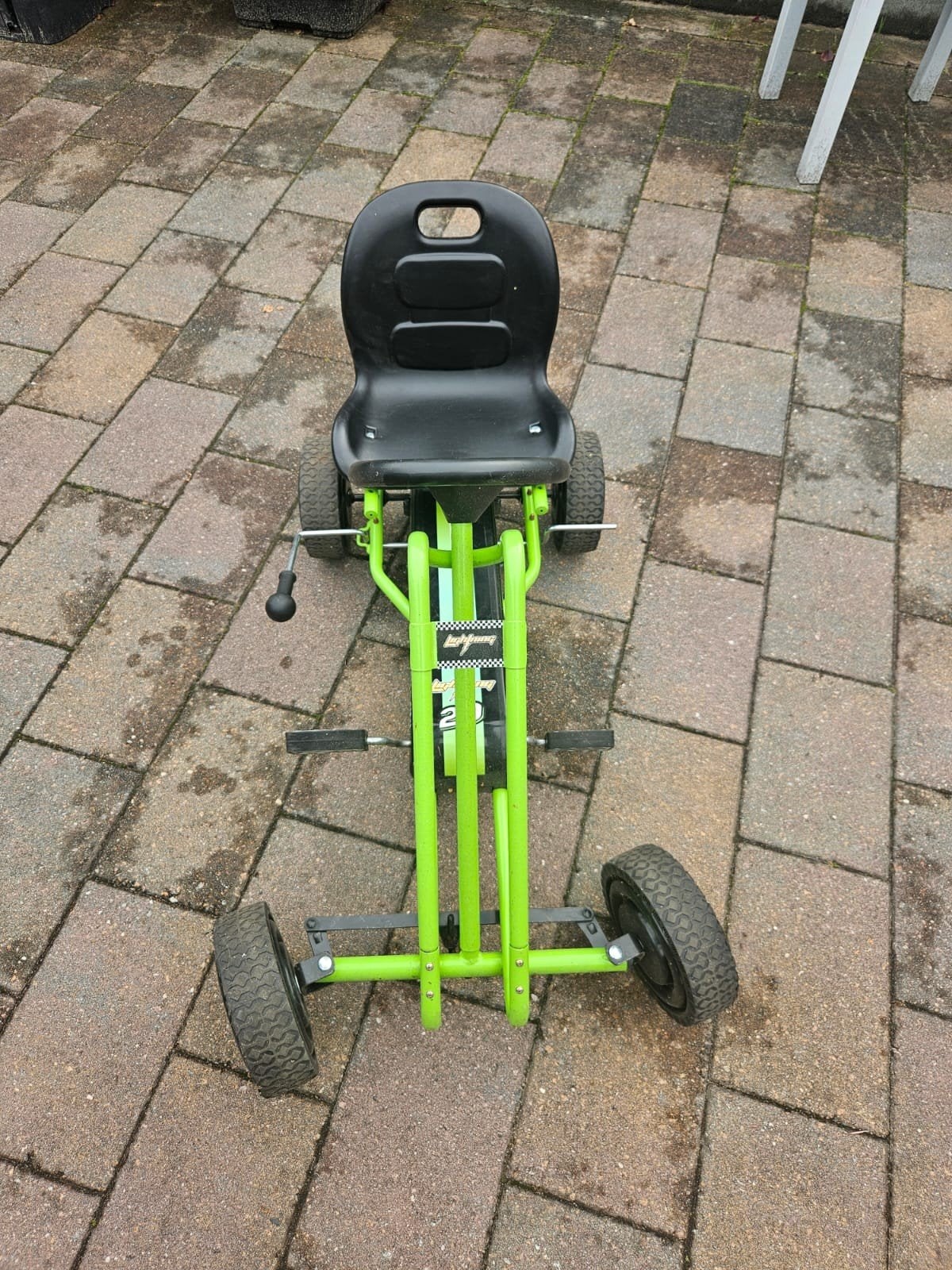Skelter groen - Hauck Lightning Go-Kart - 4-8 jr, Ophalen, Gebruikt, Trapvoertuig