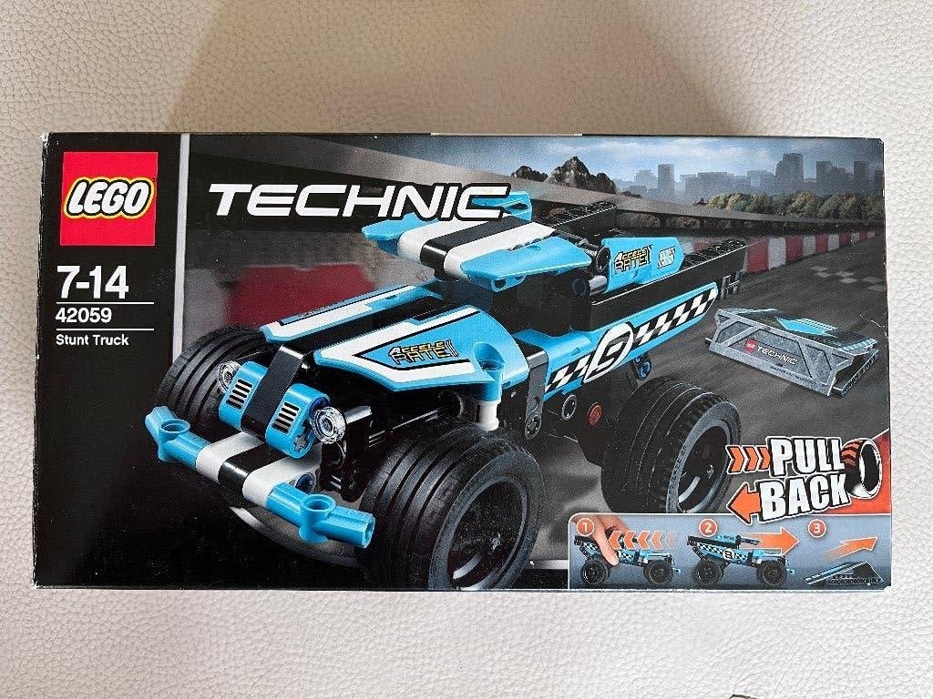 Lego Technic Stunt Truck 42059, Compleet, Lego, Ophalen of Verzenden, Zo goed als nieuw