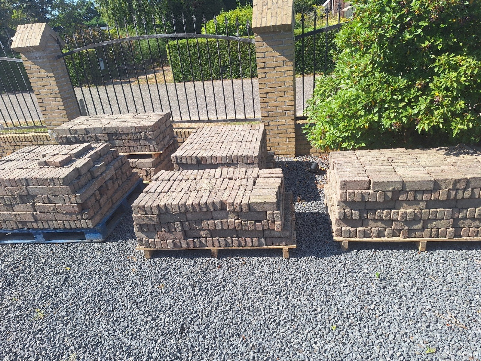 Waalsteentjes - Diverse kleuren en maten, Ophalen, Gebruikt, Beton, Klinkers