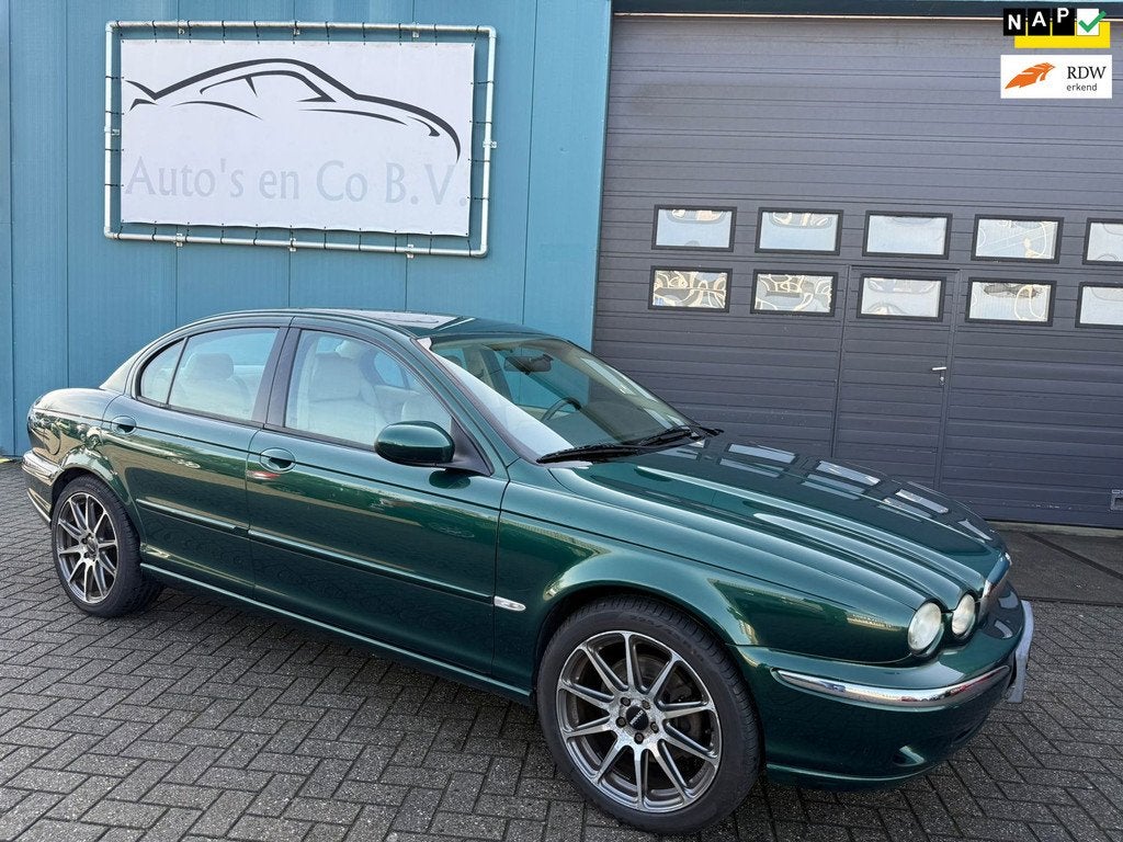 Jaguar X-type 2.0 V6 Business Edition Leder Clima Cruise 18", Auto's, Voorwielaandrijving, 156 pk, Automatische klimaatregeling