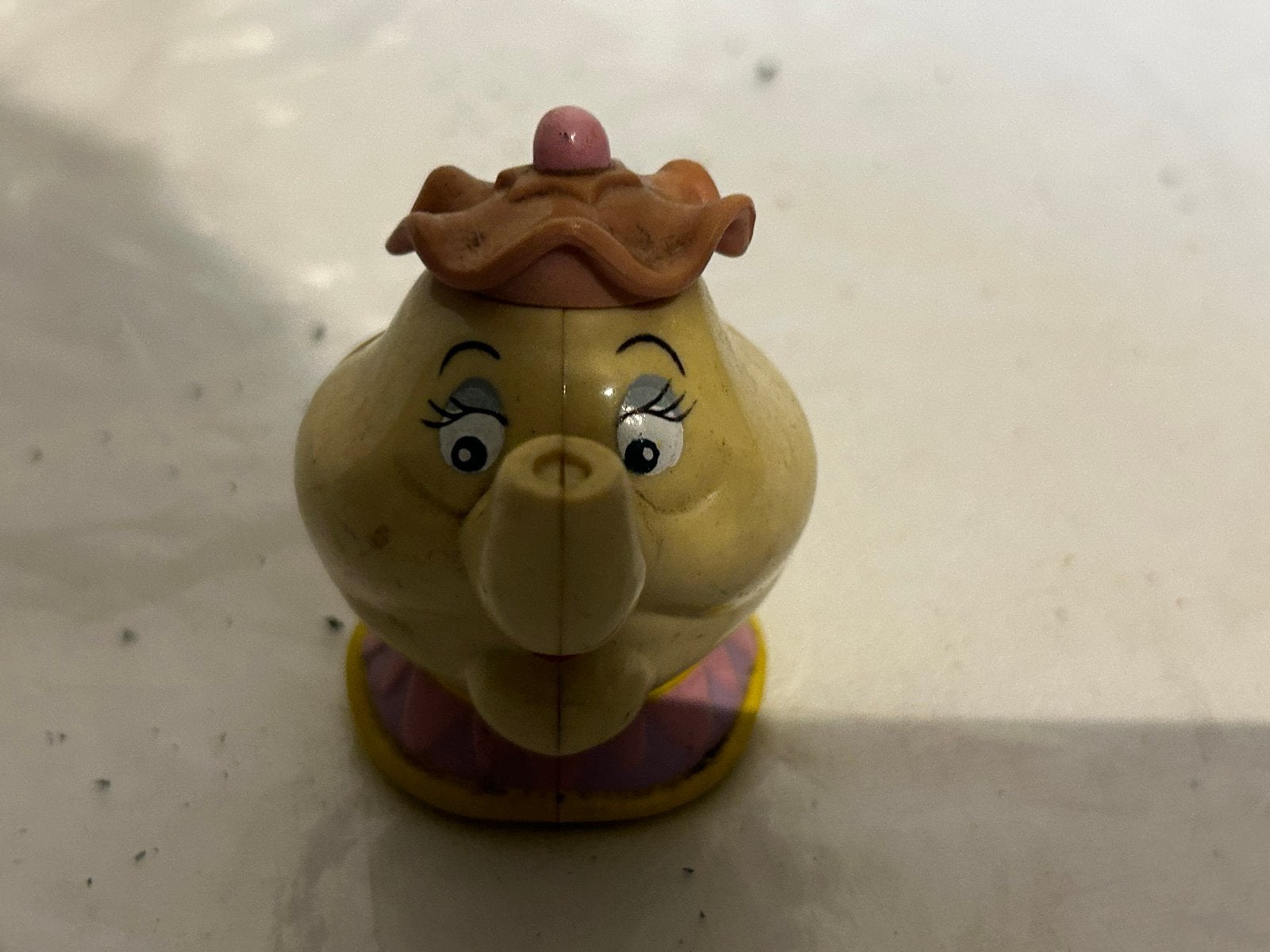 Disney Mevrouw Tuit figuurtje - McDonald's 1992, Verzamelen, Ophalen of Verzenden, Assepoester of Belle, Gebruikt, Beeldje of Figuurtje