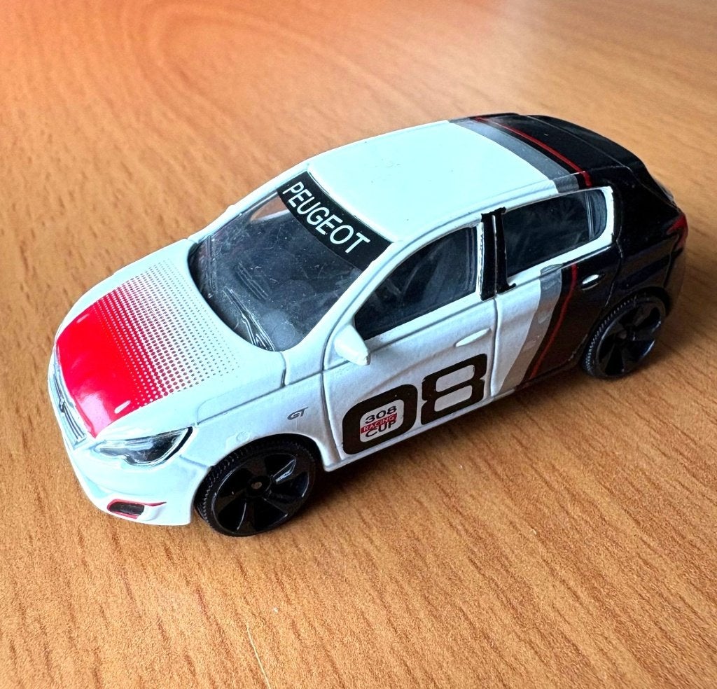 Majorette Peugeot 308 - 308 RACING CUP, Ophalen of Verzenden, Nieuw, Auto
