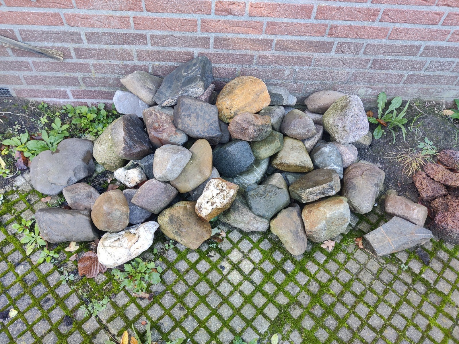 Gratis afhalen zwerfkeien, Ophalen