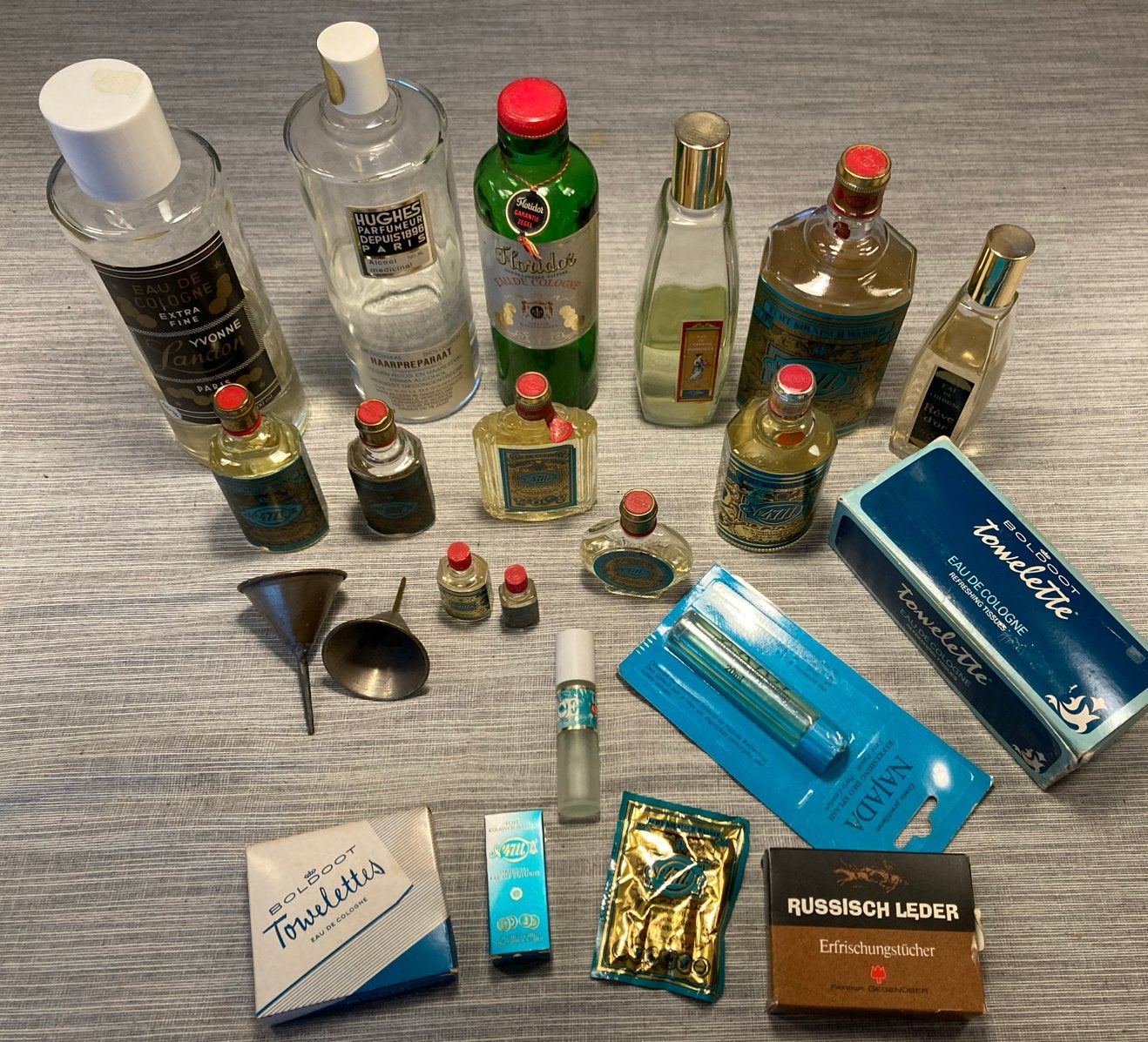 Vintage Eau de Cologne & Toilettasartikelen Collectie, Ophalen of Verzenden, Gebruikt