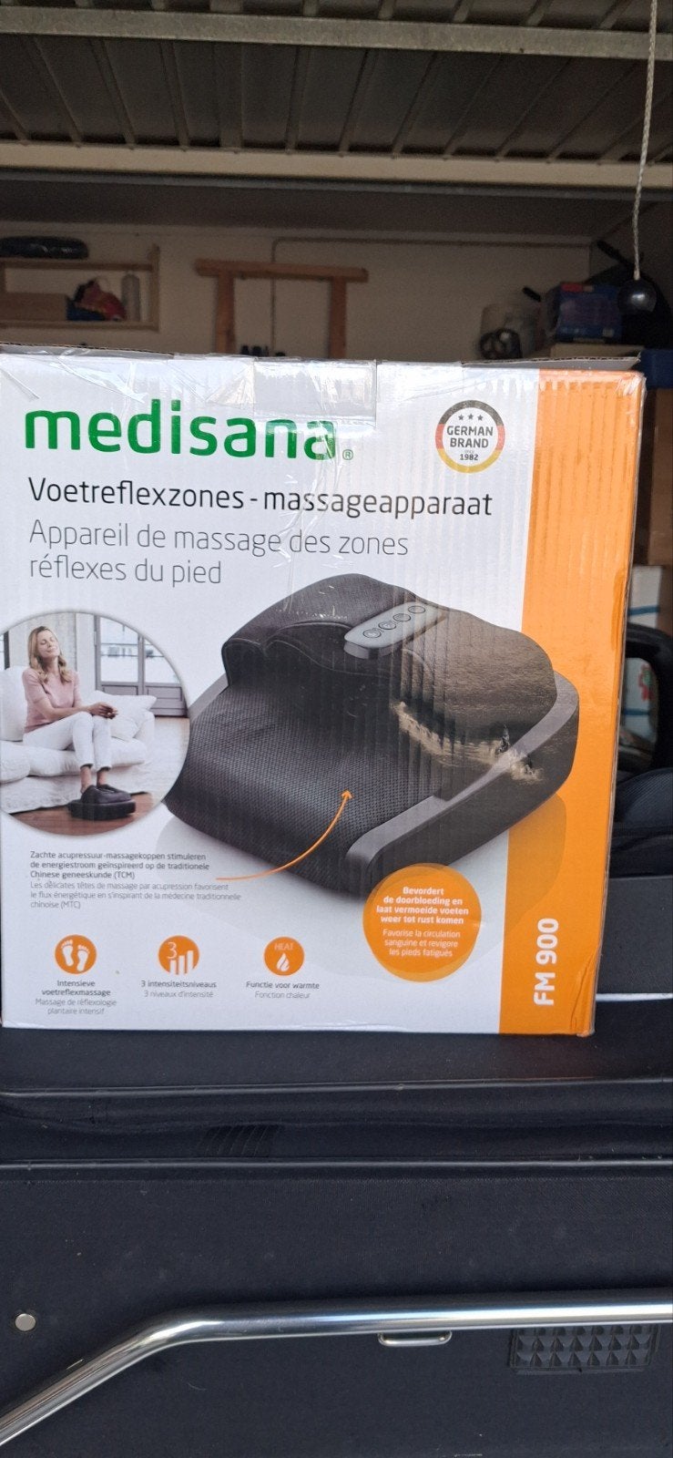 medisana voet massage apparaat, Sport en Fitness, Ophalen, Zo goed als nieuw, Apparaat