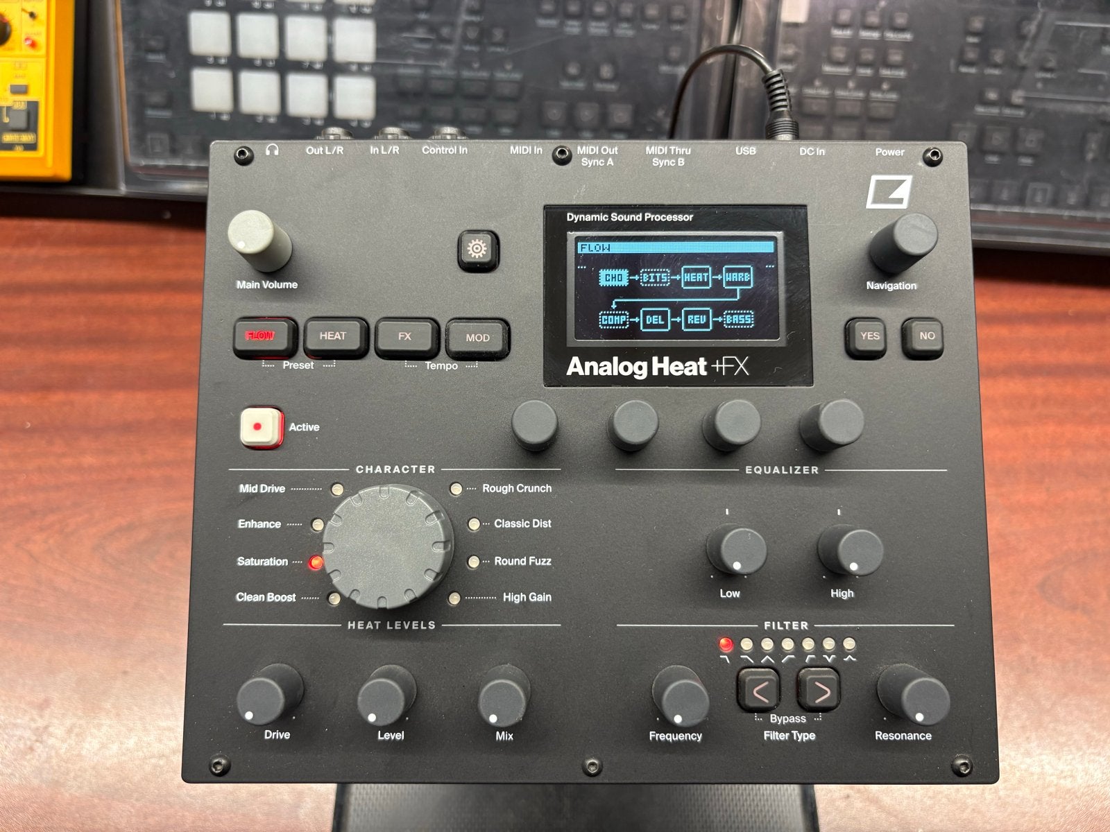 Elektron Analog Heat +FX - Zo goed als nieuw, Muziek en Instrumenten, Effecten, Ophalen, Zo goed als nieuw, Distortion, Overdrive of Fuzz