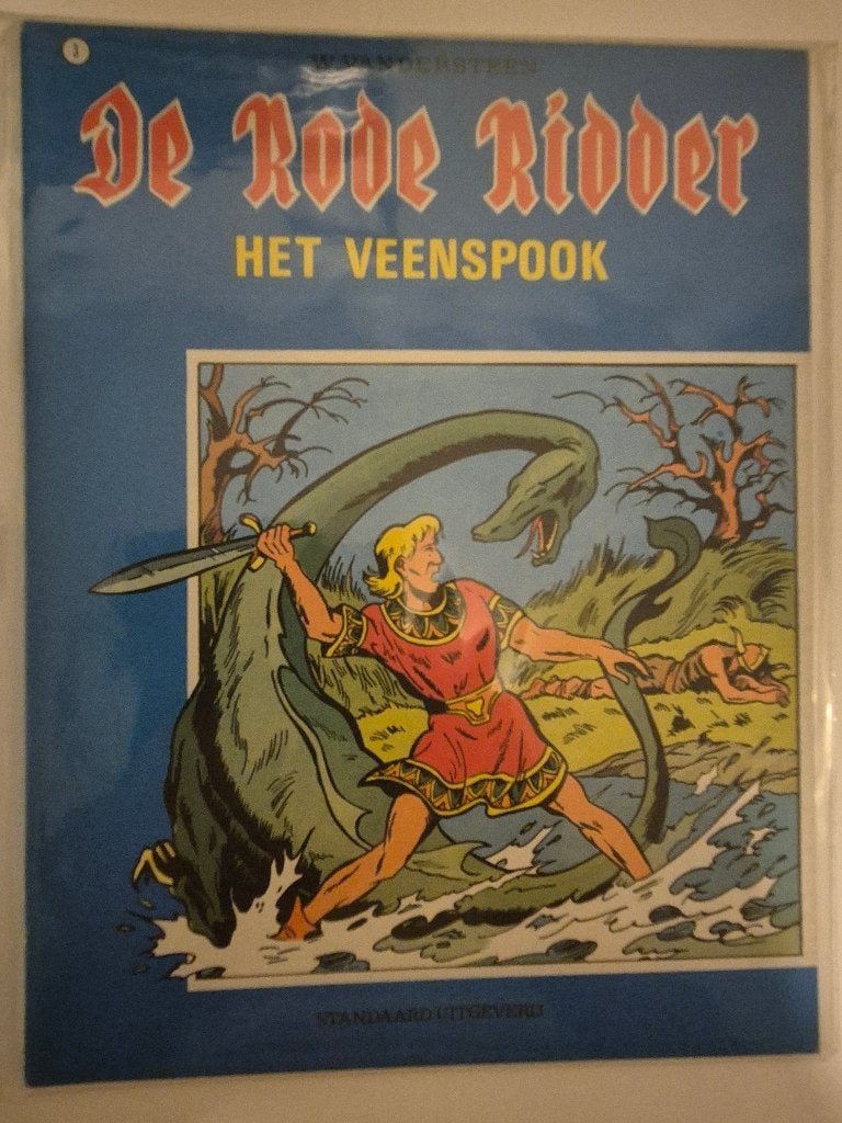 De rode ridder, Eén stripboek, Ophalen, Gelezen, Willy Vandersteen