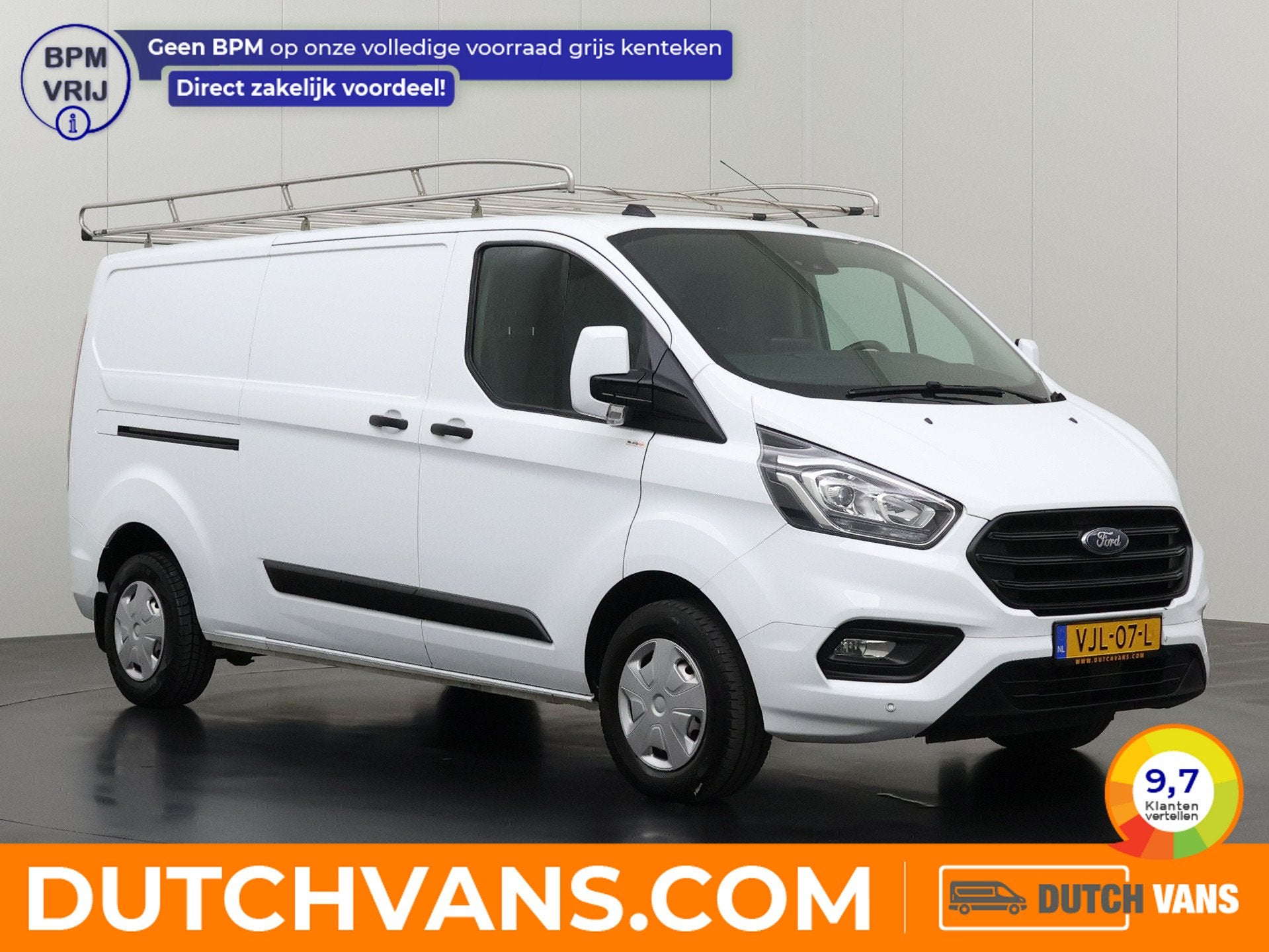 Ford Transit Custom 2.0TDCI 130PK Lang | 2xSchuifdeur | Impe, Voorwielaandrijving, Dealer onderhouden, Euro 6, 4 cilinders
