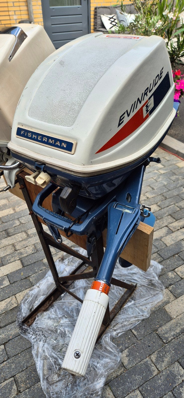 Evinrude Fisherman 6 pk buitenboordmotor - Goede staat, Ophalen, Gebruikt