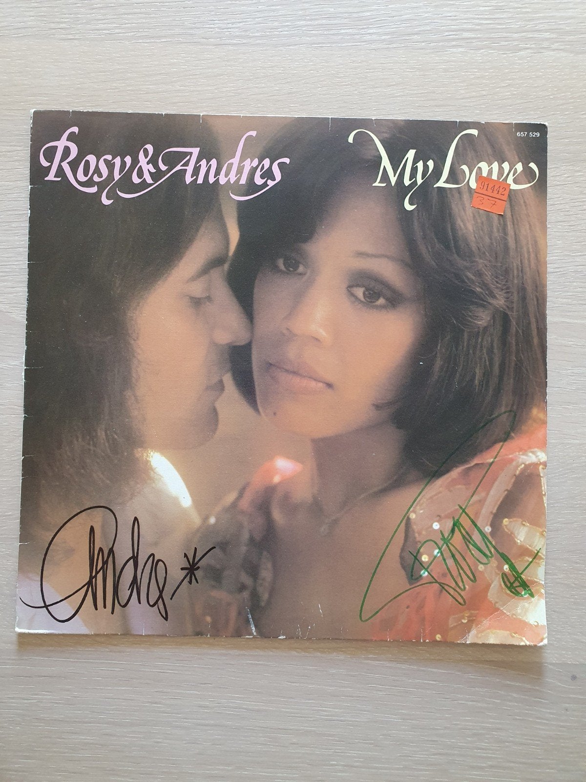 LP van Rosy&Andres gesigneerd!, Cd's en Dvd's, Ophalen, Gesigneerd