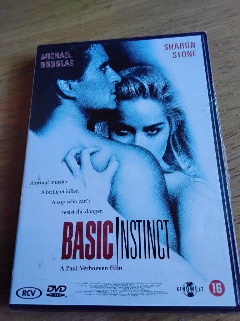 Basic instinct (nieuw in verpakking)., Vanaf 16 jaar, Ophalen, Nieuw in verpakking, Thrillers en Misdaad