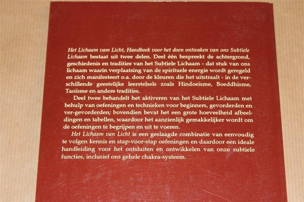 Het Lichaam van Licht — Handboek voor het Subtiele Lichaam, Ophalen of Verzenden, Gelezen, Overige onderwerpen, Achtergrond en Informatie