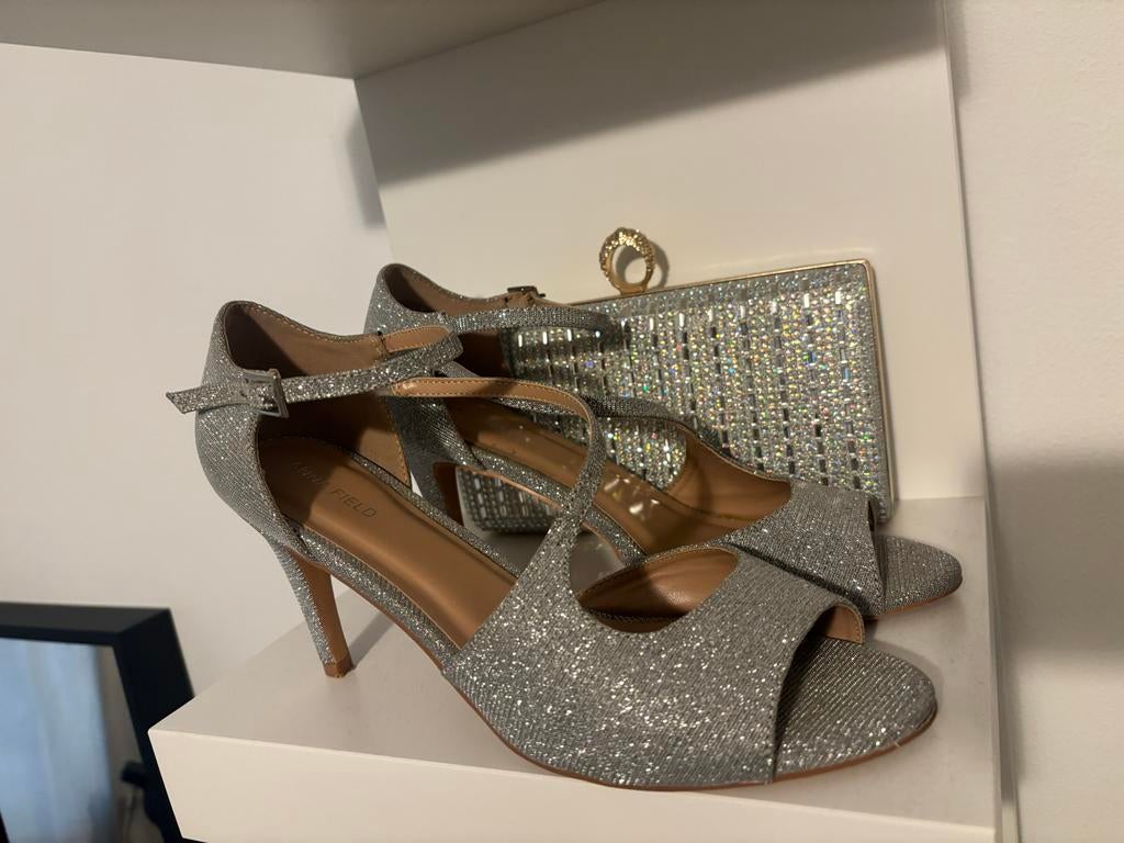 Anna Field Glitter Pumps, Kleding | Dames, Ophalen, Pumps, Overige kleuren, Zo goed als nieuw