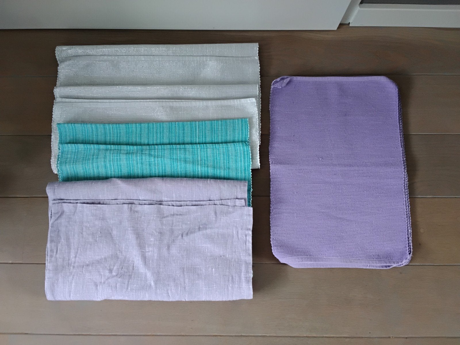 Tafellopers en placemats. Gratis, Ophalen, Gebruikt, Rechthoek