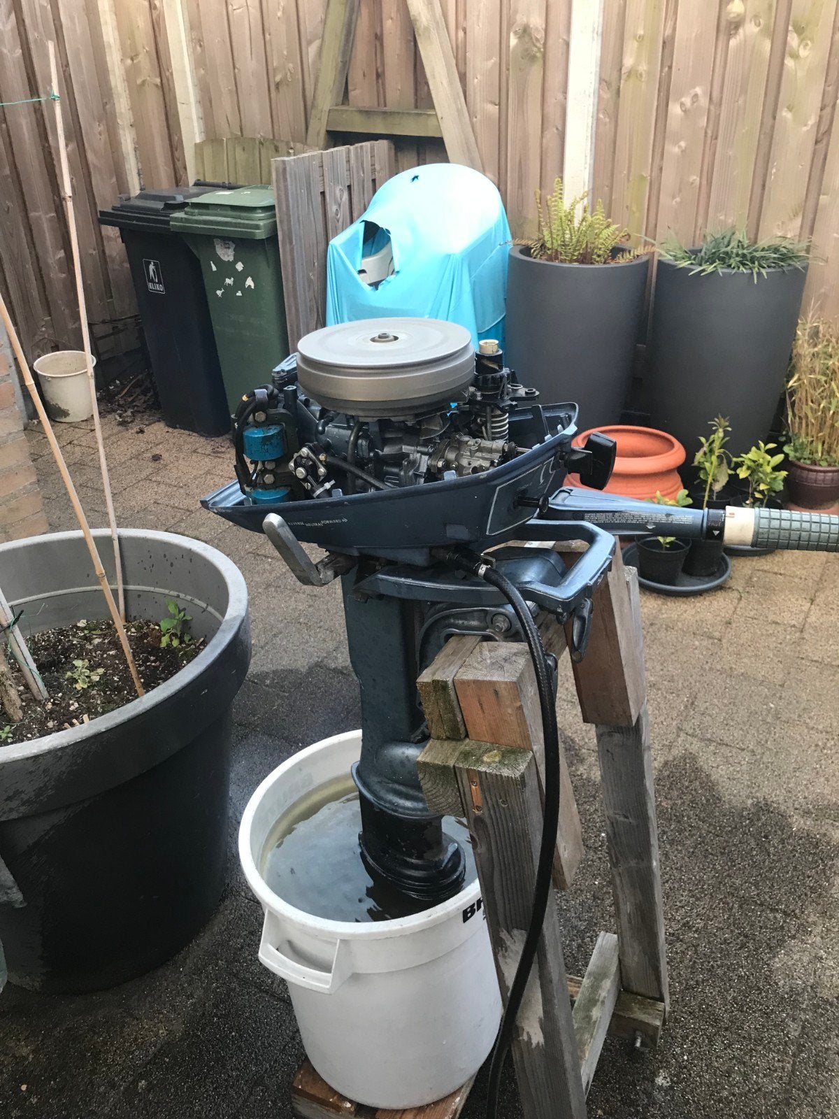 motor loopt maar vooral sloop, Watersport en Boten, Ophalen, Gebruikt, Motor en Techniek, Zeilboot of Motorboot