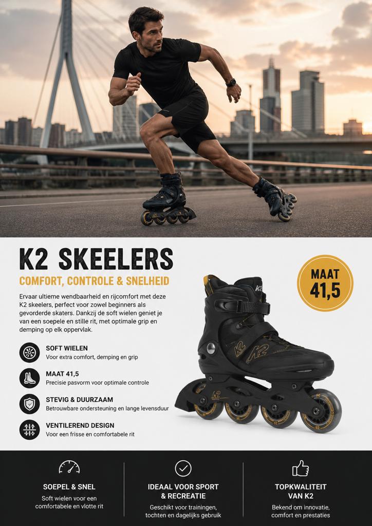 Skeelers K2 in maat 41,5, Ophalen of Verzenden, K2