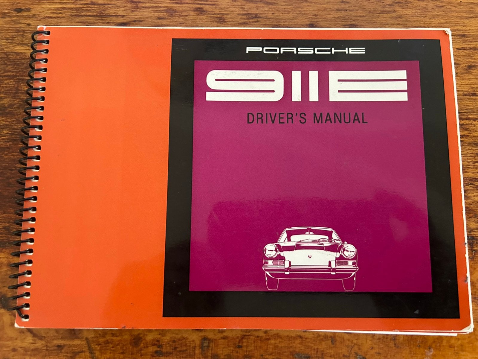 Porsche 911 E instructie boekje 2.0 liter. 9/1968, Auto diversen, Handleidingen en Instructieboekjes, Ophalen of Verzenden