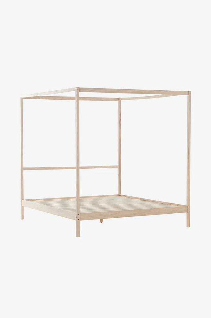 Houten hemelbed - Jotex Tiveden 160 x 200 cm - 2023, Ophalen, Overige kleuren, Tweepersoons, Scandinavisch