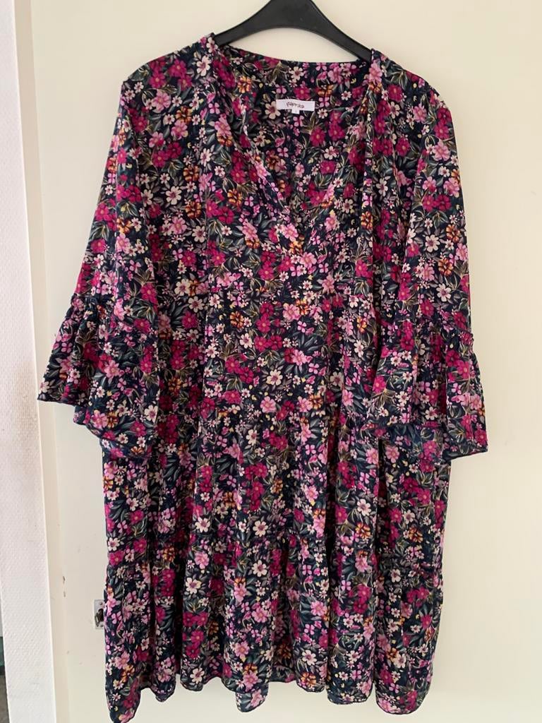Prachtige jurk van Paprika maat 5, Kleding | Dames, Grote Maten, Ophalen of Verzenden, Zo goed als nieuw, Roze, Jurk