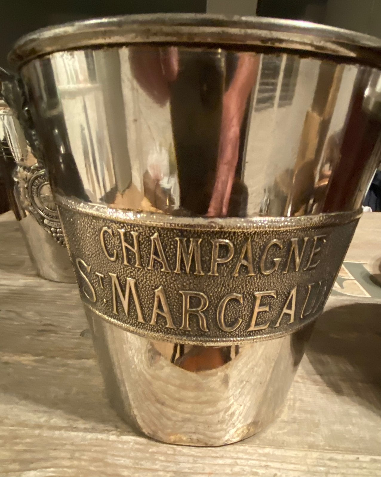 Vintage Champagne Koelers Div. Merken, Vintage, Gebruikt, Ophalen of Verzenden, Metaal