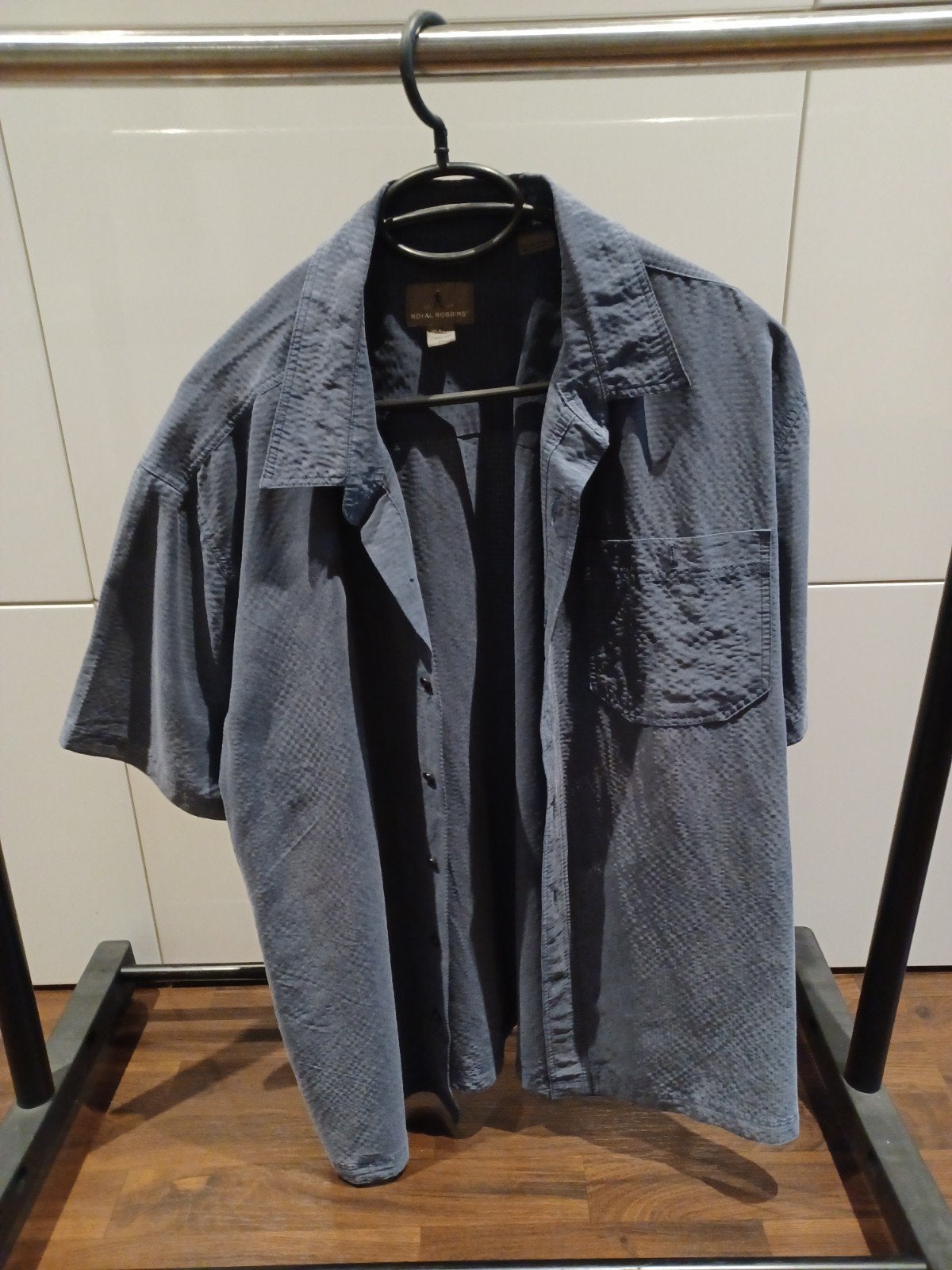Royal Robbins Heren Overhemd - Blauw - Maat XL, Blauw, Ophalen of Verzenden, Gedragen, Royal Robbins
