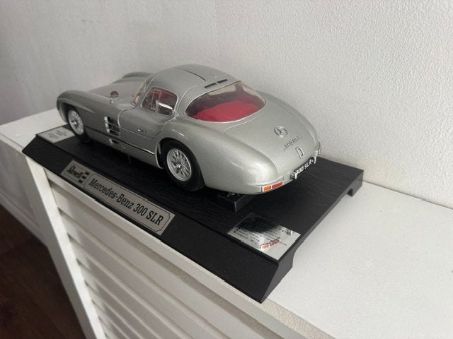 1:12 Mercedes 300 SLR 1954 Revell M/B Grijs met., Ophalen of Verzenden, Zo goed als nieuw, 1:9 t/m 1:12, Auto