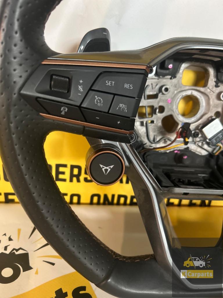 Stuurwiel Seat Leon Cupra origineel 5FA419091FKXEY, Auto-onderdelen, Gebruikt, Autovia A-2, Km 585 585
08760  Martorell, ES, Ophalen of Verzenden