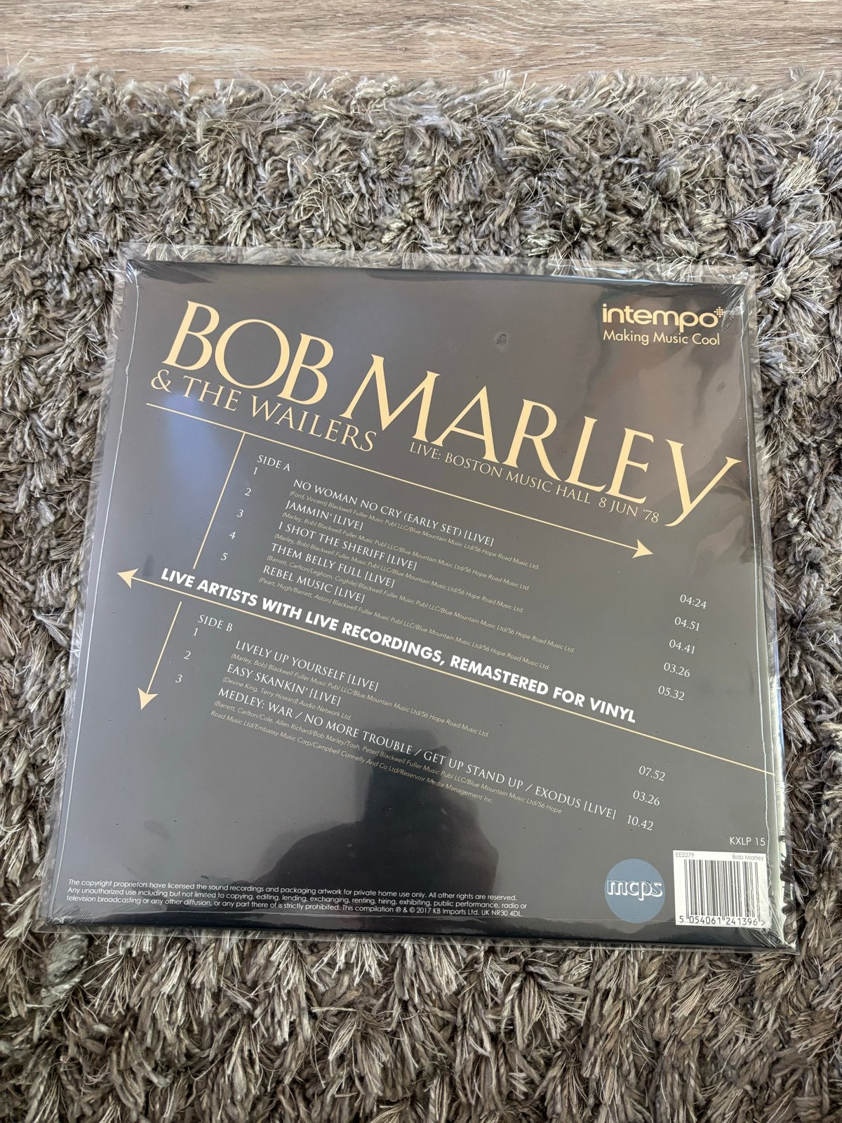 Bob Marley & The Wailers - Live Boston Music Hall 1978 LP, Ophalen of Verzenden, Reggae, Nieuw in verpakking, Album