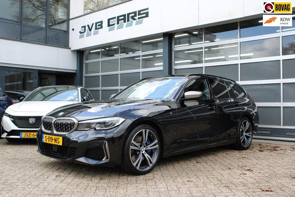 BMW 3-serie Touring M340i xDrive High Executive, Auto's, BMW, Automaat, 1780 kg, Zwart, Vierwielaandrijving