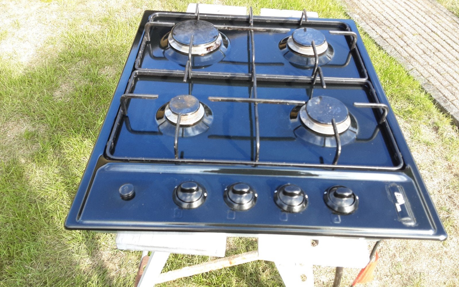 etna inbouw gaskookplaat., Ophalen, Inbouw, Gas, 4 kookzones