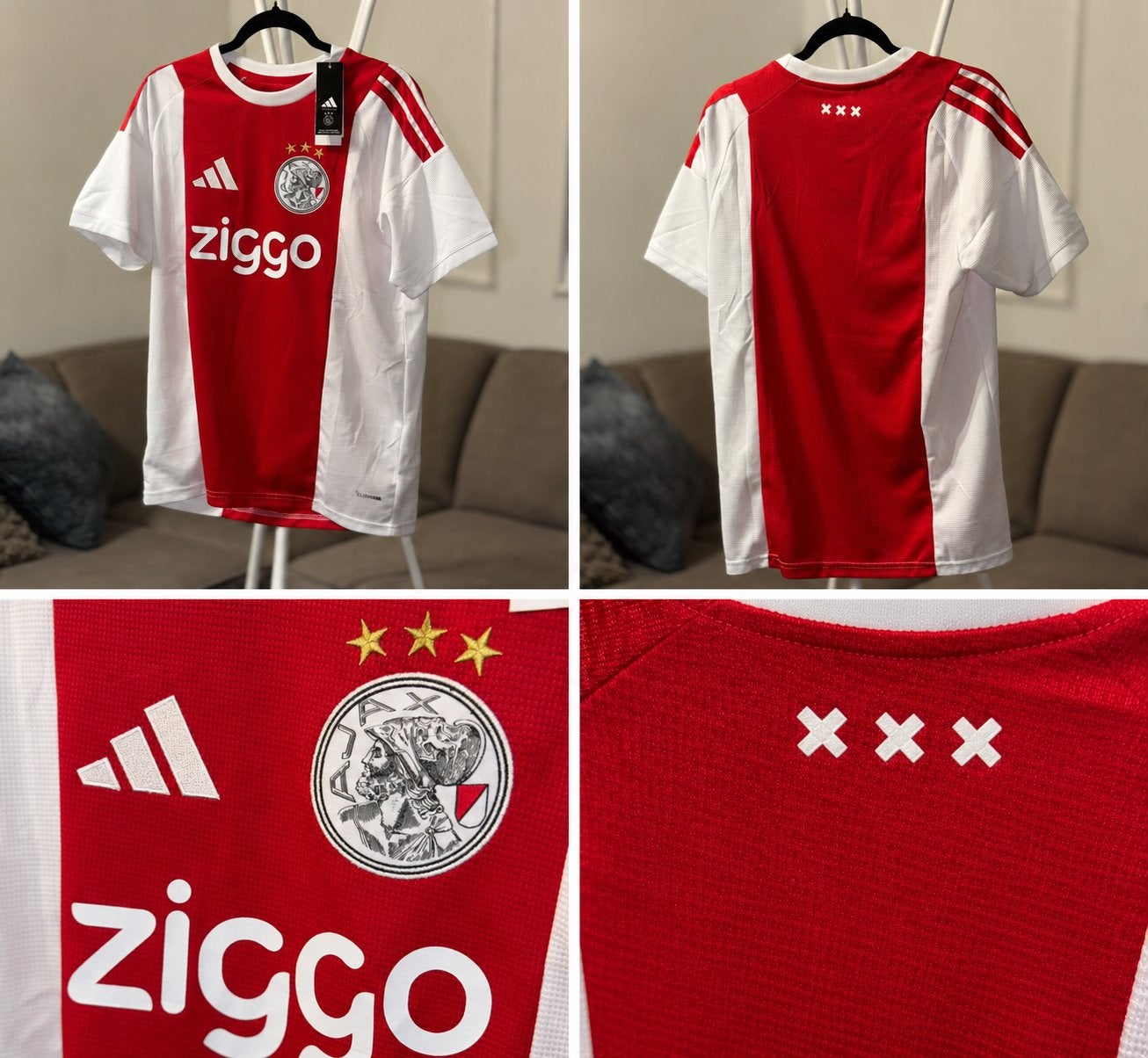 Ajax thuisshirt 2026-2027 slim fit maat XL