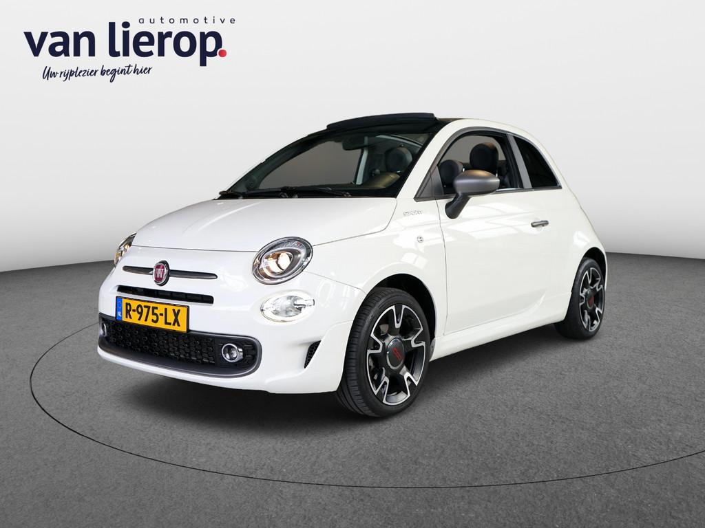 Fiat 500 C 1.0 Hybrid Sport | CARPLAY | 16 INCH | CRUISE CON, Voorwielaandrijving, Cabriolet, 4 stoelen, Leder en Stof