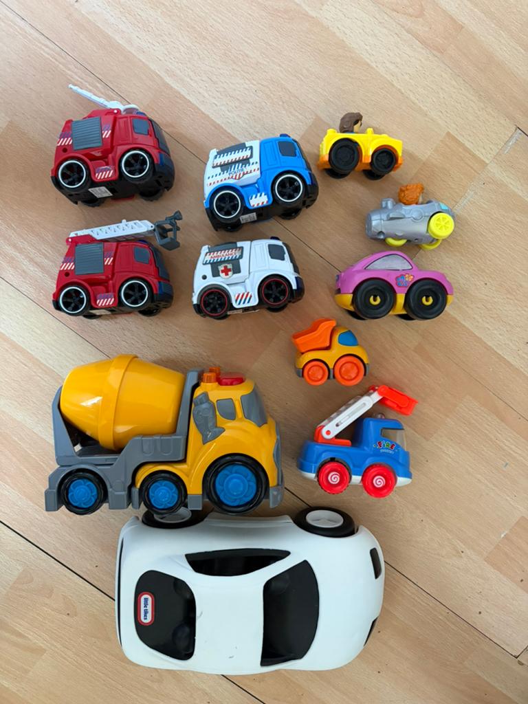 Diverse (hard) plastic / kunstof speelgoed auto’s, Ophalen of Verzenden, Gebruikt