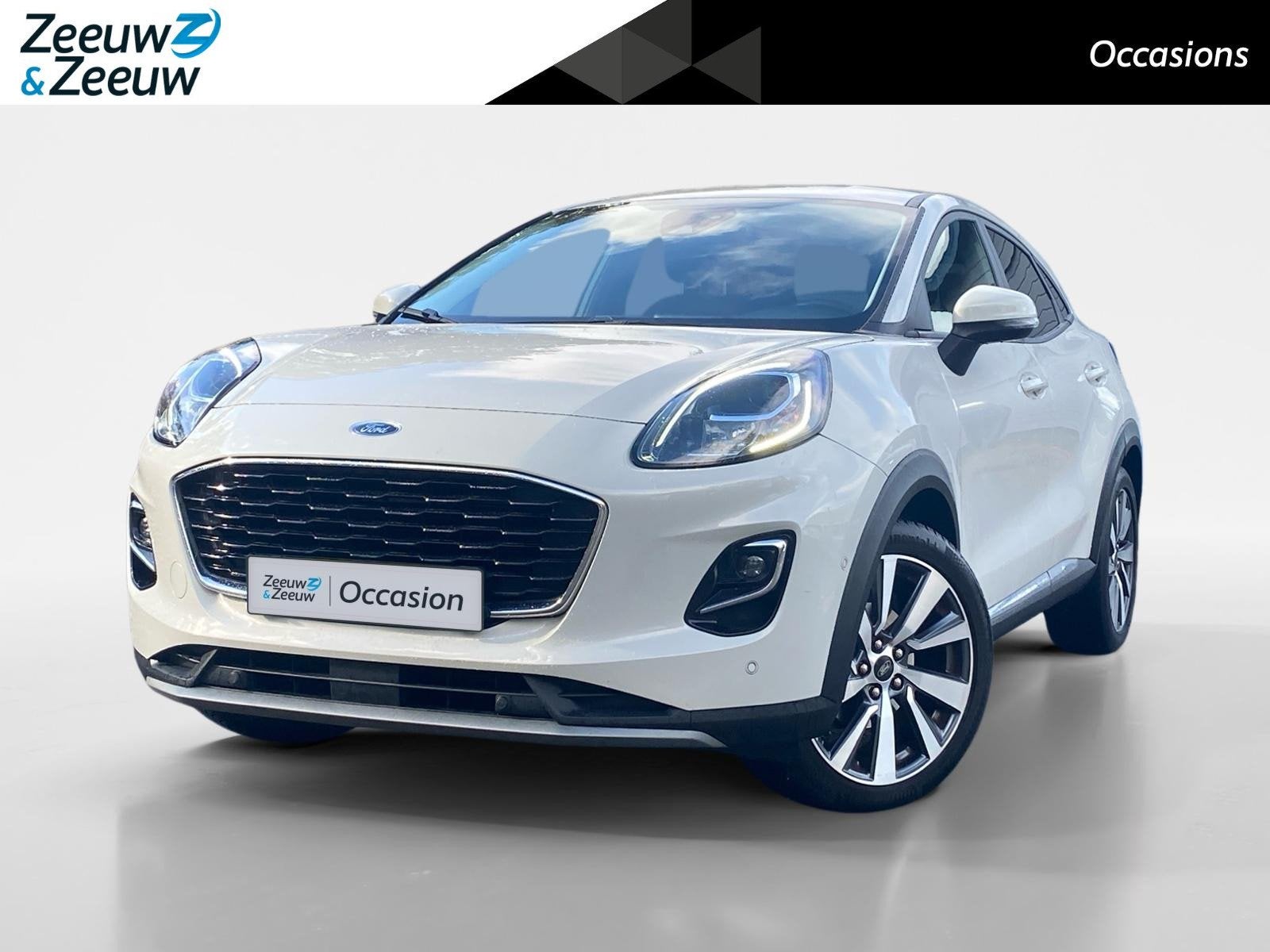 Ford Puma 1.0 EcoBoost Hybrid Titanium X First Edition |Adap, Auto's, Voorwielaandrijving, 12 maanden, Origineel Nederlands, Bedrijf