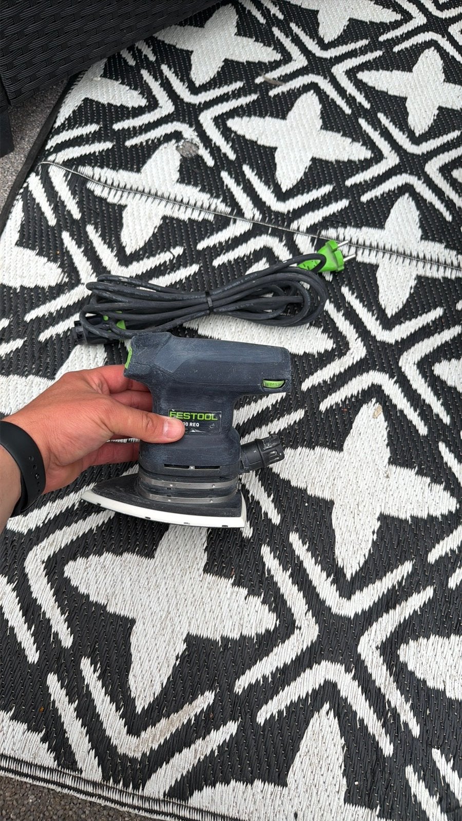 Festool DTS 400 REQ schuurmachine, Ophalen of Verzenden, Zo goed als nieuw, 600 tot 1200 watt, Excentrische schuurmachine