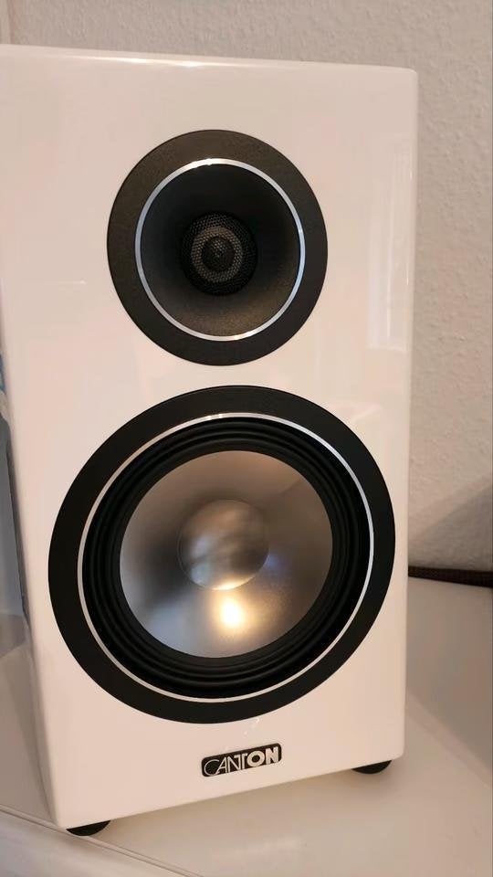 2x Canton Vento 836.2 boekenplankluidsprekers, wit, Ophalen of Verzenden, Zo goed als nieuw, Center speaker, Overige merken