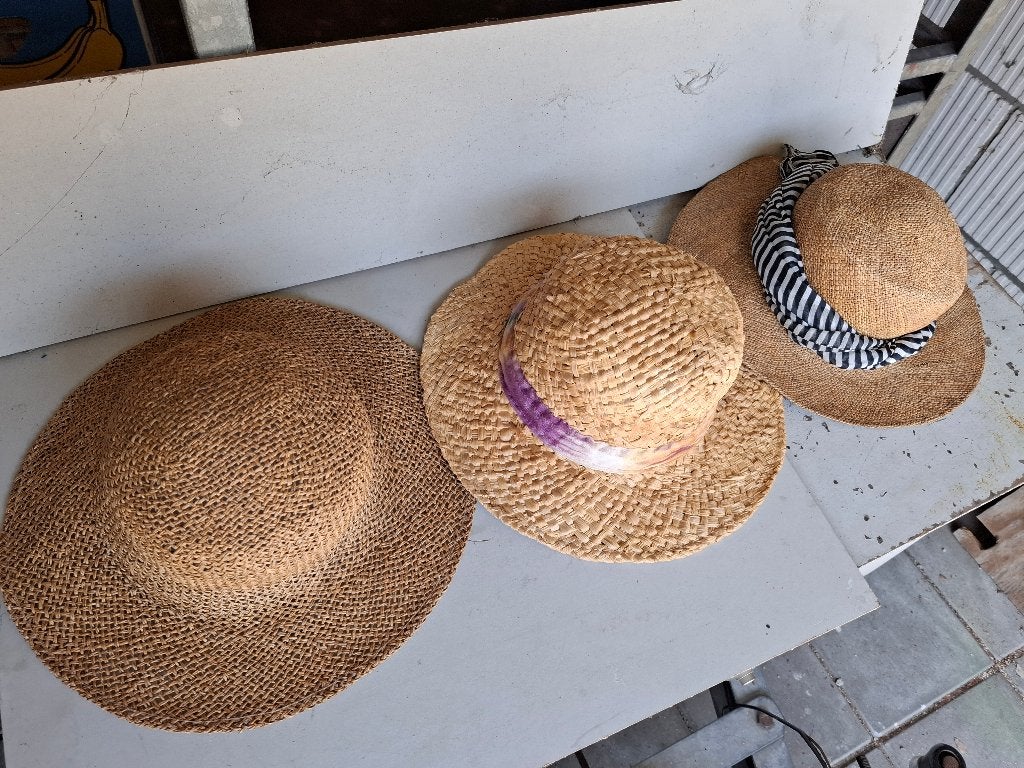 Dames zonnehoedjes, Ophalen of Verzenden, Gedragen, One size fits all, Hoed