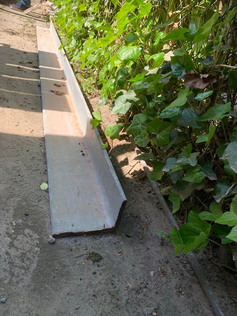 Stalen latei 2.75m x 0.15 x 0.10 draagbalk voor constructie, Doe-het-zelf en Verbouw, Metalen, Ophalen, Gebruikt, IJzer