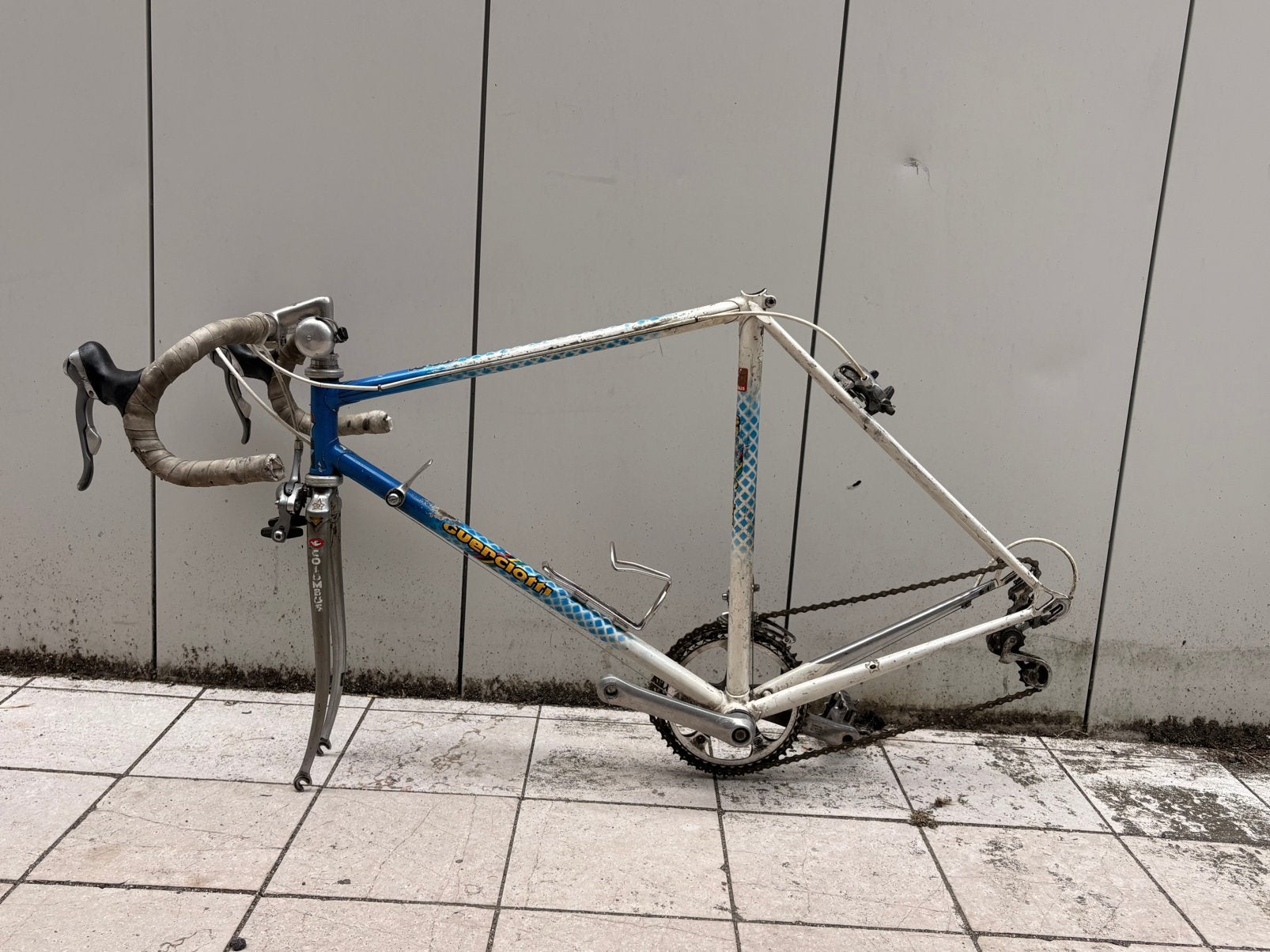 Guerciotti columbus frame 54, Fietsen en Brommers, Gebruikt, Staal, Meer dan 20 versnellingen, 53 tot 57 cm