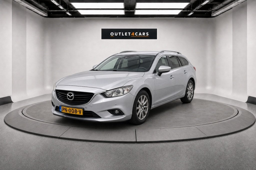 Mazda 6 Sportbreak 2.0 SkyActiv | Dealer Onderhouden | Facel, Auto's, 1998 cc, 6 sportbreak, Handgeschakeld, 1300 kg