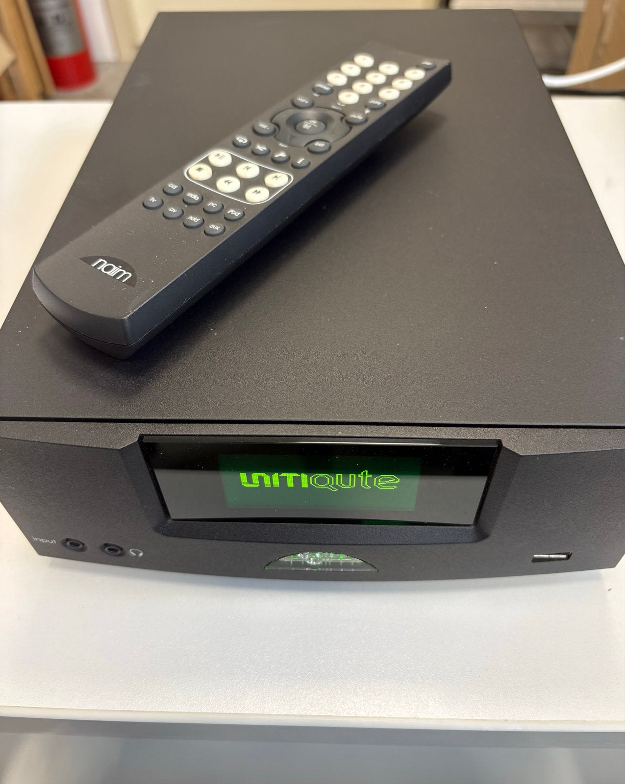 Naim UnitiQute: Streamer, Versterker & DAC in één, Overige merken, Ophalen of Verzenden, Zo goed als nieuw, Minder dan 60 watt