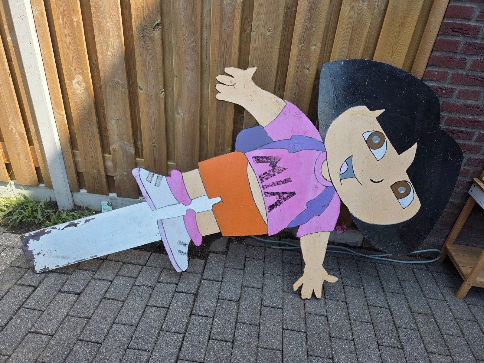 Geboortebord Dora the Explorer, Ophalen, Gebruikt, Meisje