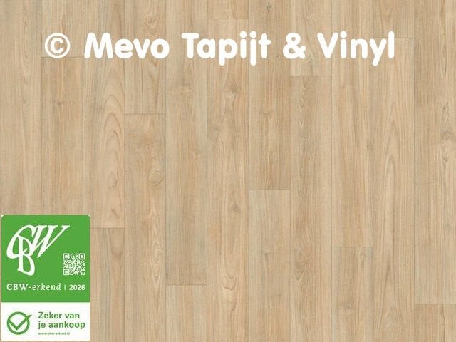 Collectie Vinyl met Hout Motief, Lengte 7.40 x 4 mtr., Huis en Inrichting, Stoffering | Vloerbedekking, Ophalen, Bruin, MeVo tapijt en vinyl