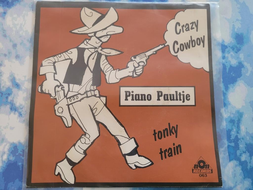 Piano Paultje - Crazy Cowboy  - Honky train, Ophalen, Zo goed als nieuw, Overige formaten, Levenslied of Smartlap