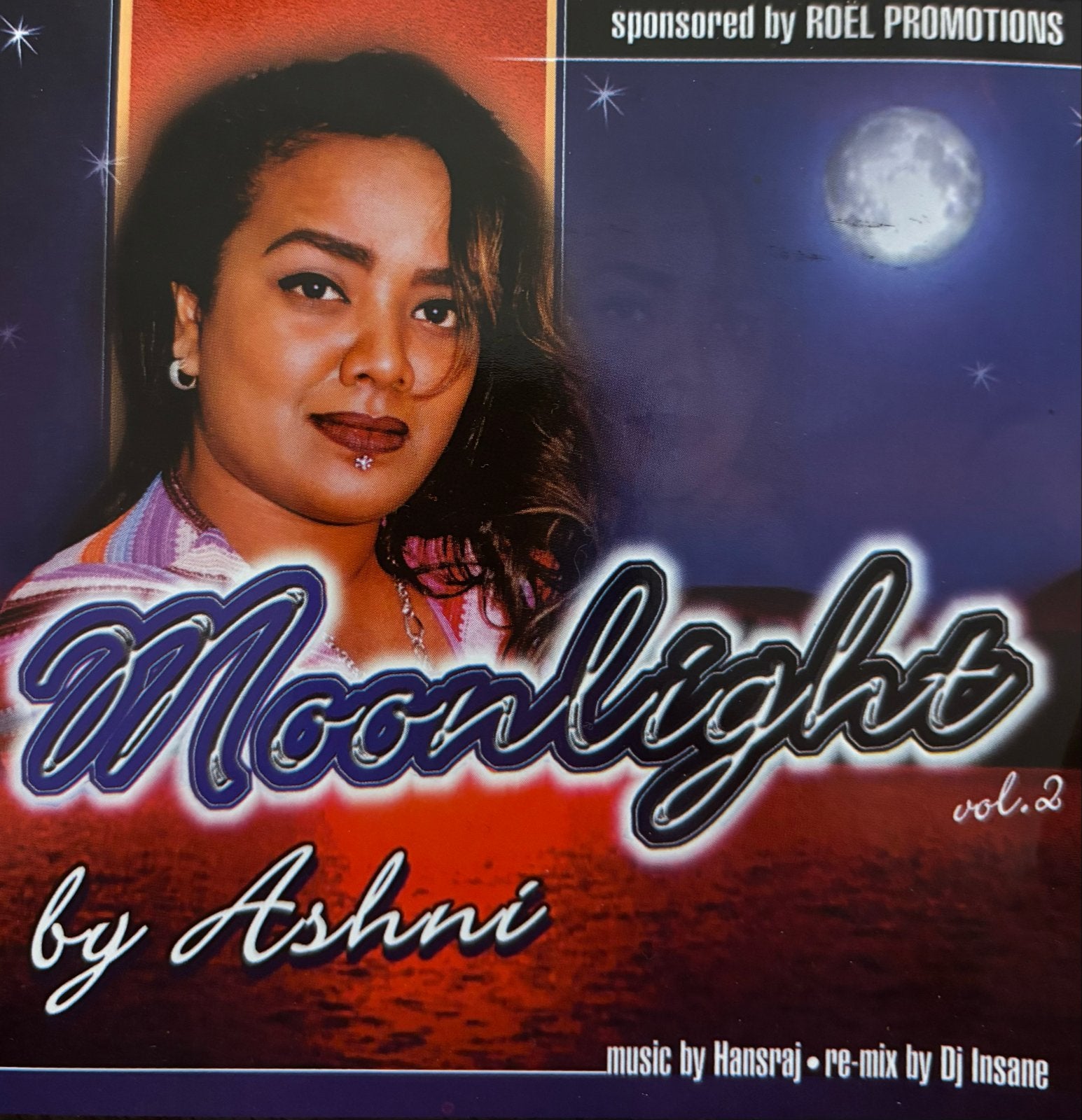 Ashni - Moonlight vol. 2  / CD (Surinaamse muziek), Verzenden, Gebruikt, Album, Inclusief doosje